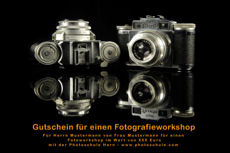 geschenkgutschein fotokurs franken