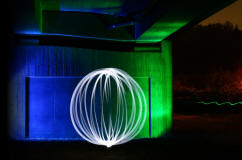 fotokurs lightpainting orb